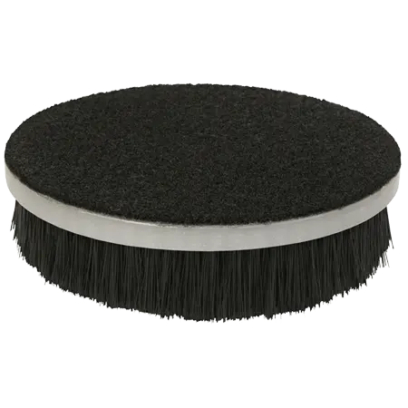 5" Hook Loop Carpet Brush W/ 0.875" Polyp Bristles 1
