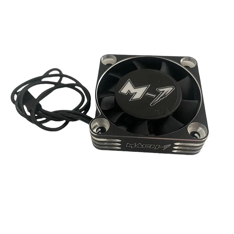 Mach-1 Aluminium Frame Motor Fan 40Mm Black Silver 2