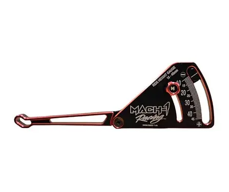 Mach-1 Racing 10-45Mm Ride Height Gauge Black / Red 1