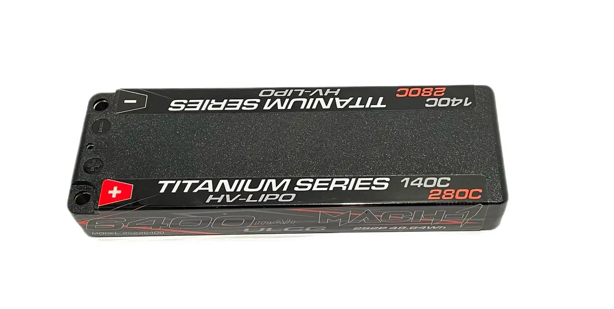 Mach-1 Titanium Series 2S 6400Mah Ulcg Hv Lipo Battery 1