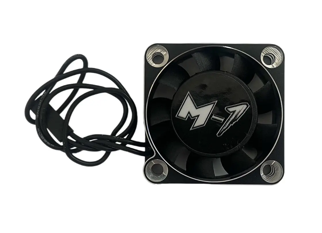 Mach-1 Aluminium Frame Motor Fan 40Mm Black Silver 1