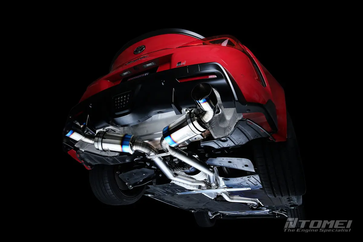 Tomei Expreme Ti Type D Full Titanium Dual Muffler Exhaust Toyota Gr Supra A90 Mkv 2