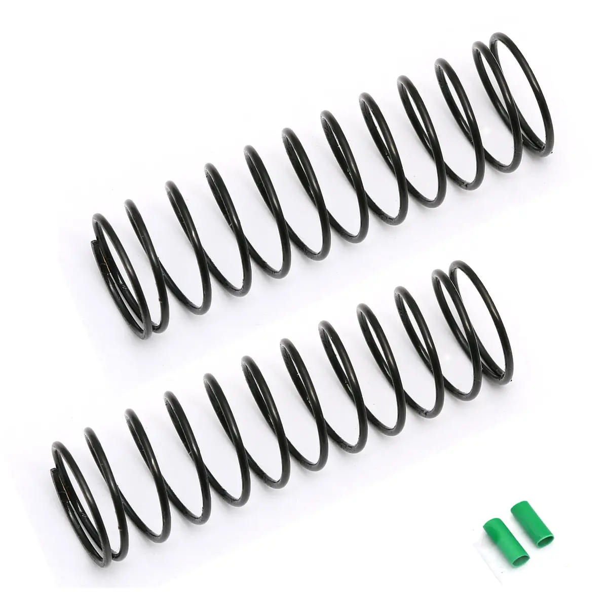 Ft 12 Mm Rear Springs, Green, 2.00 Lb/In (Ass91336) 1