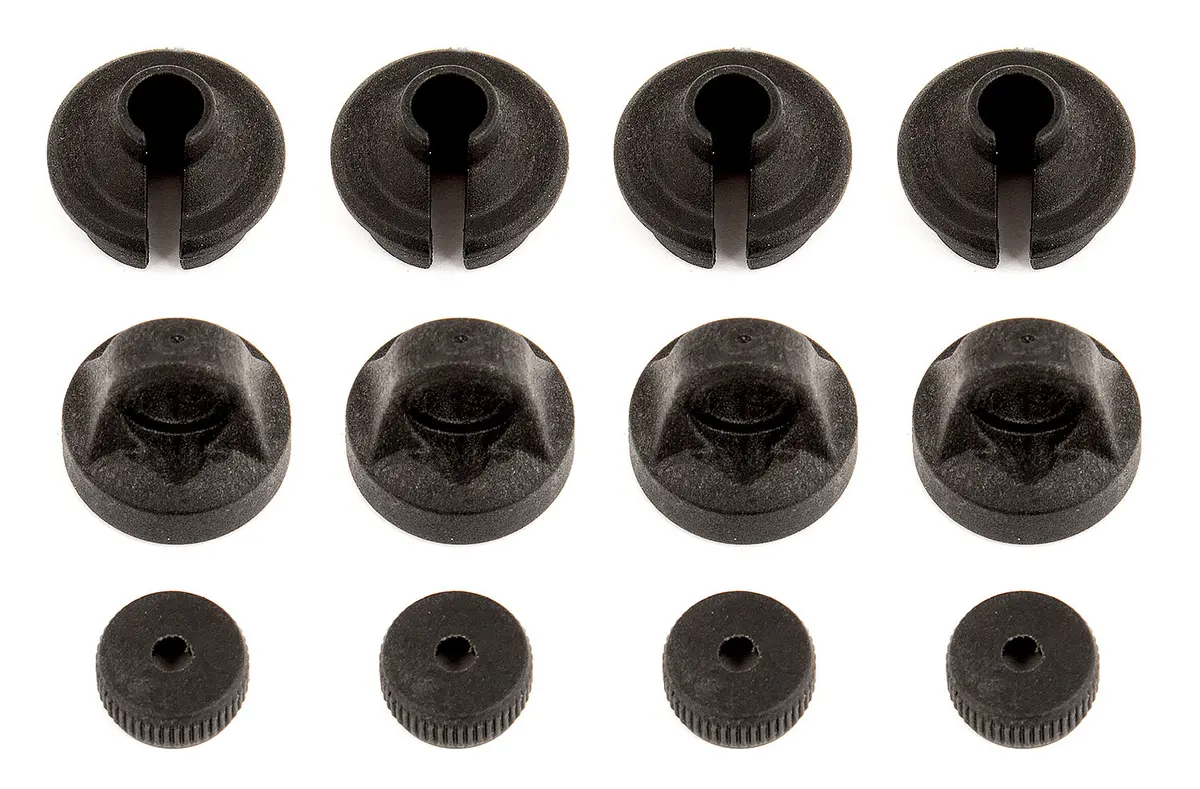 Team Associated Shock Caps And Spring Cups (Ass91454) 1