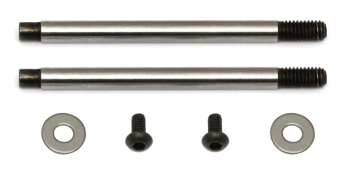 Ft 3X21 Mm Shock Shafts V2, Chrome (Ass91616) 1