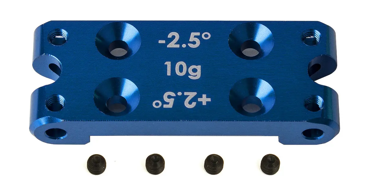 Rc10b6 Ft Aluminum Bulkhead, 10G (Ass91658) 1
