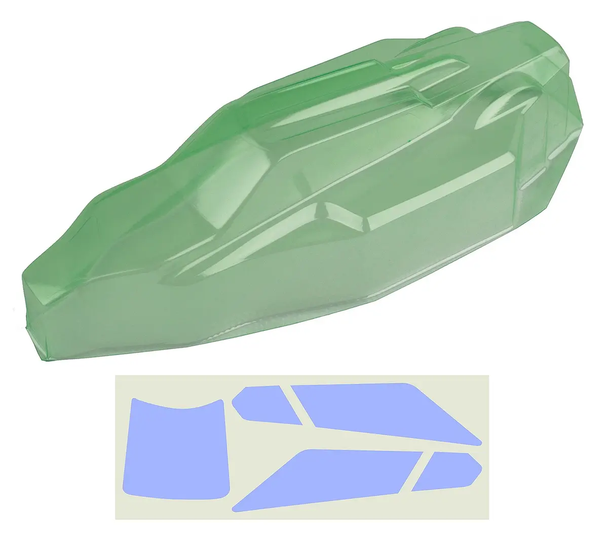 Team Associated Rc10b6 Lightweight Body, Clear (Ass91740) 1