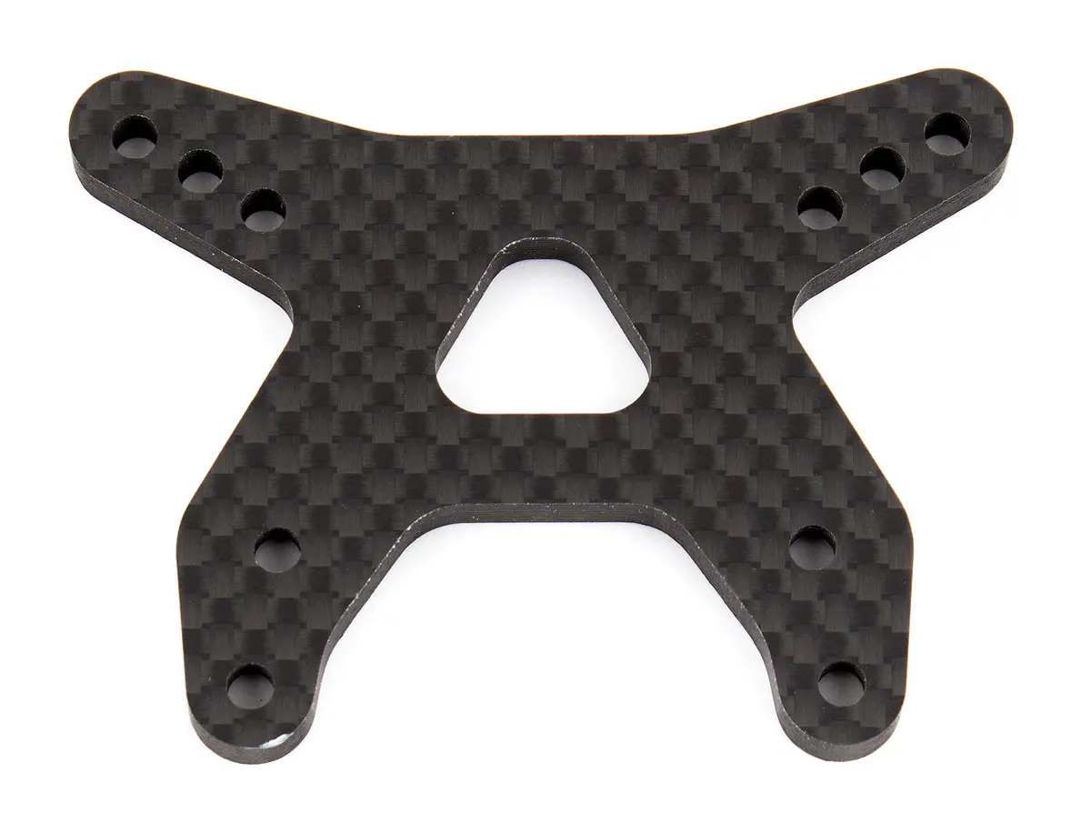 Team Associated Rc10b6.1 Front Shock Tower, Gull-Wing, Carbon Fiber (Ass91768) 1