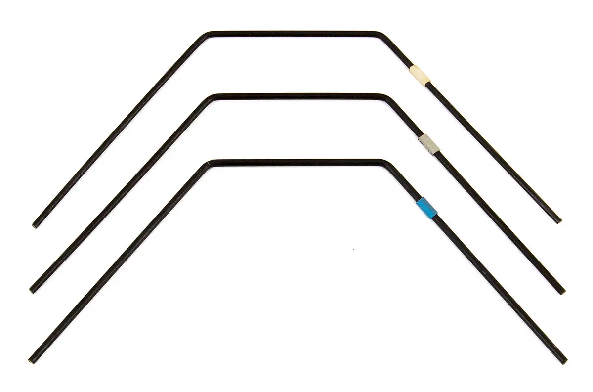 Rc10b6.1 Ft Rear Anti-Roll Bar Set (Ass91823) 1