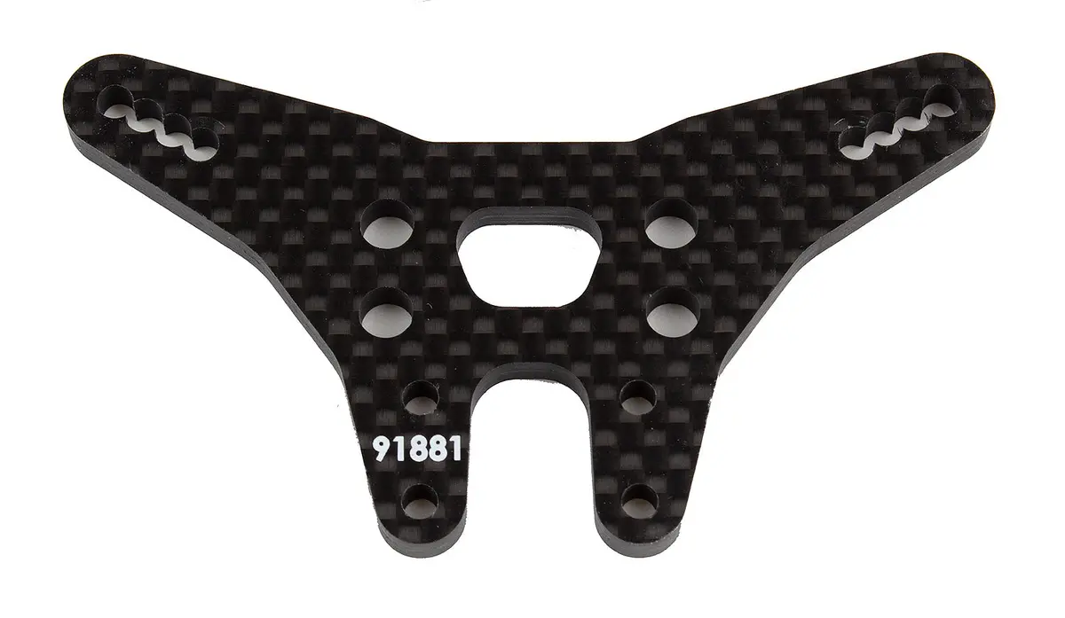 Team Associated Rc10b6.3 Rear Shock Tower, Carbon Fiber (Ass91881) 1