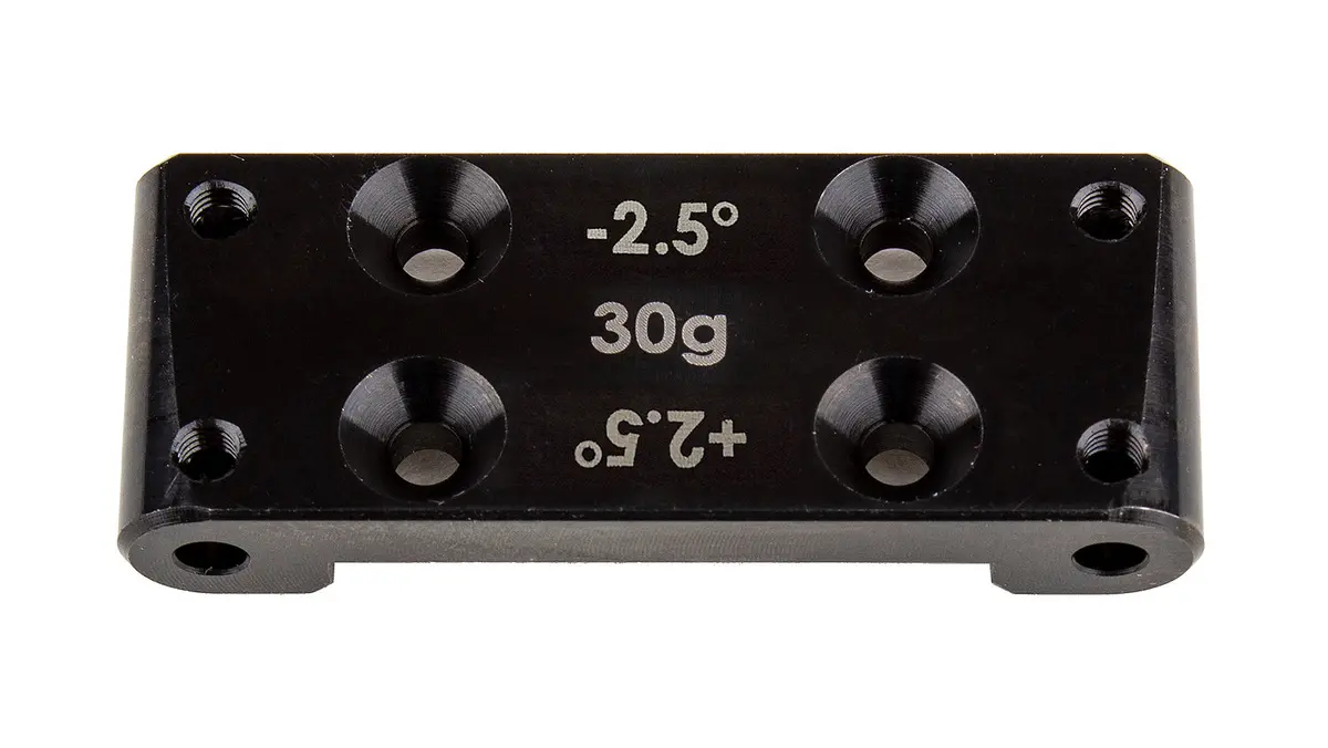 Rc10b6 Ft Bulkhead, 25 Deg, 30 Deg, Steel (Ass91898) 1