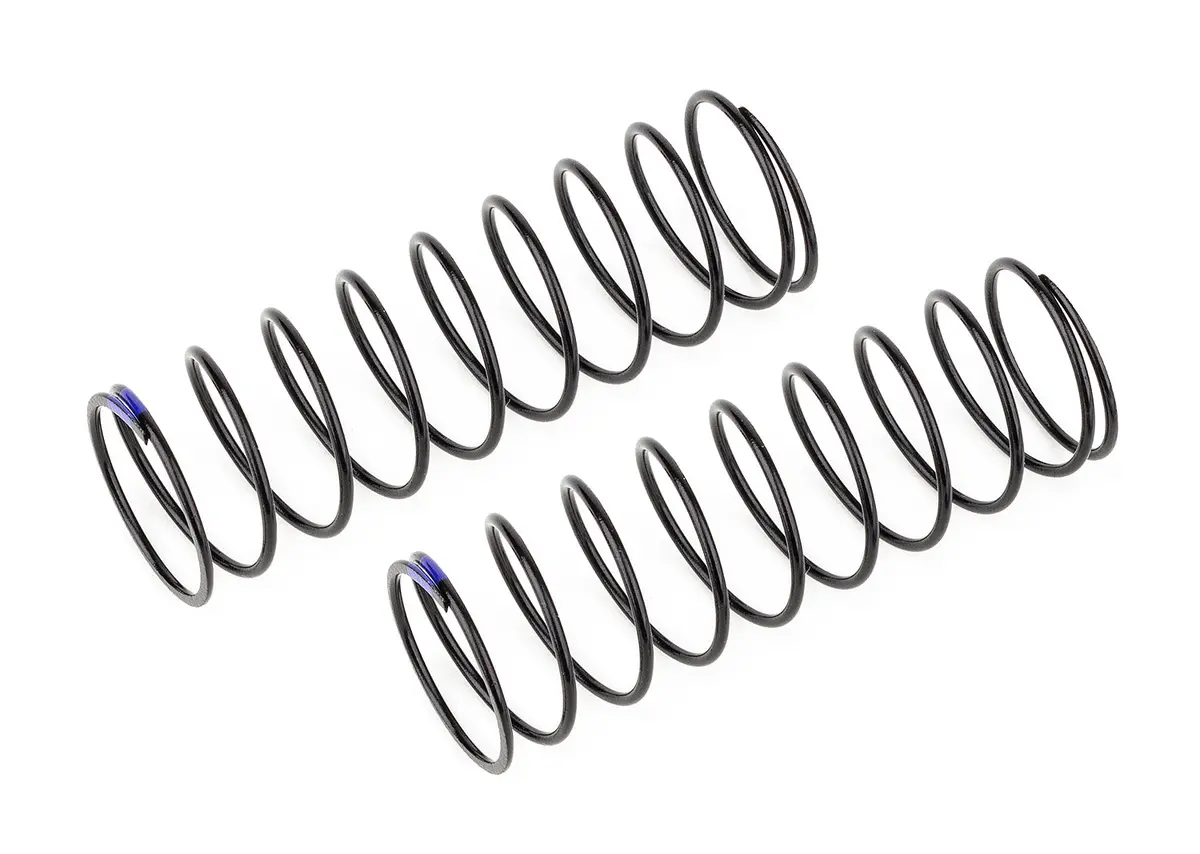 Team Associated 13Mm Rear Shock Springs, Blue 2.2Lb/In, L61, 10.0T, 1.2D (Ass91950) 1