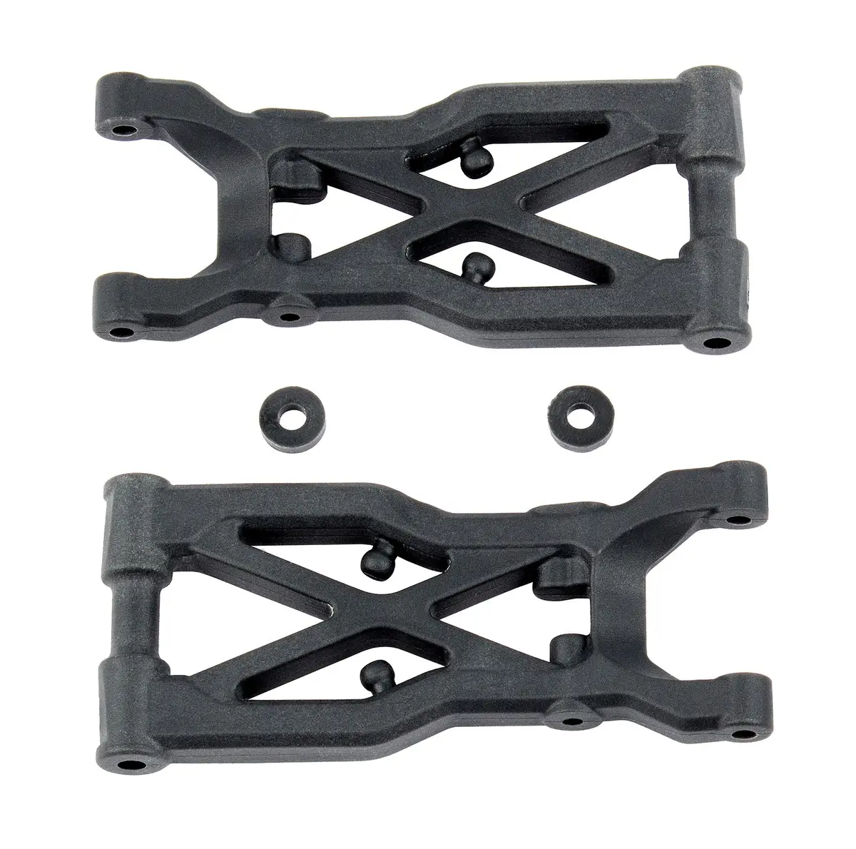 Team Associated Rc10b74 Rear Suspension Arms, Hard (Ass92131) 1