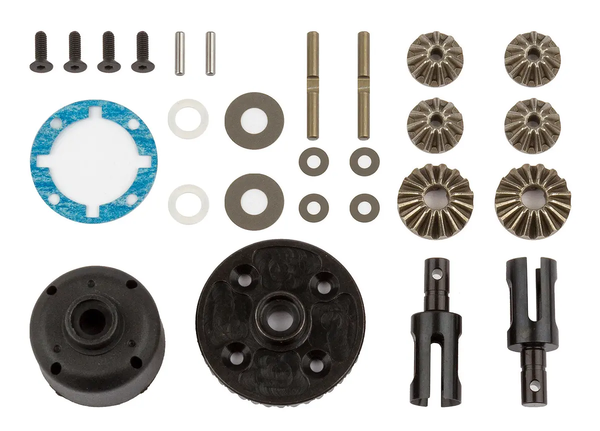 Team Associated Rc10b74 Differential Set, Front And Rear (Ass92134) 1
