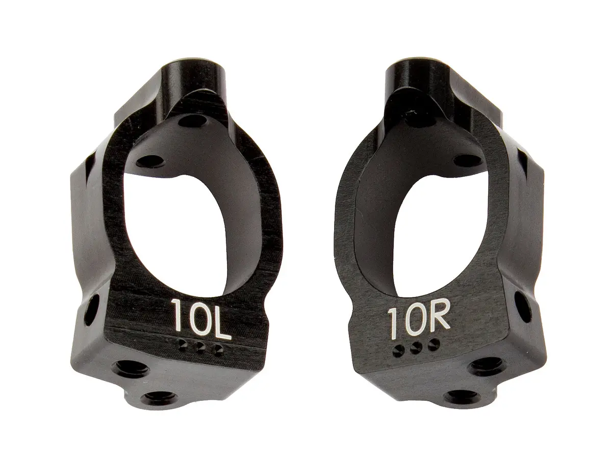 Team Associated Rc10b74 Caster Blocks, 10 Deg. (Ass92177) 1