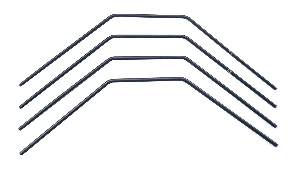 Team Associated Rc10b74.1 Anti-Roll Bar Set, 1.4-1.7Mm (Ass92290) 1