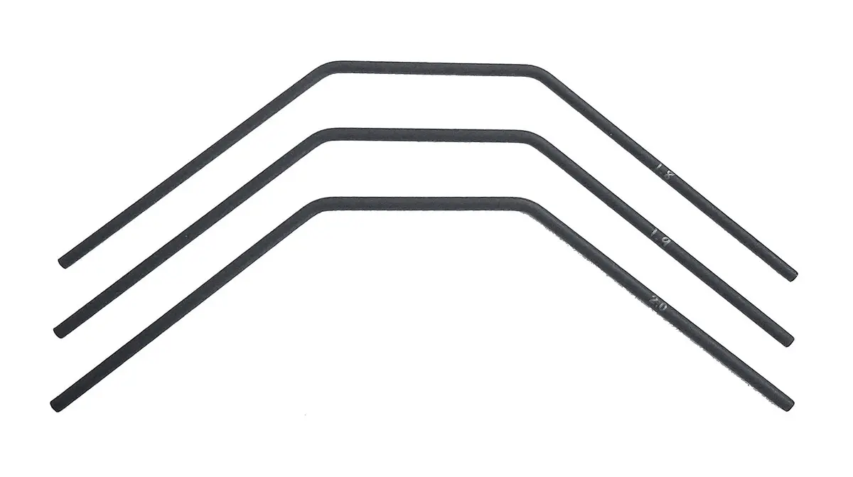 Team Associated Rc10b74.1 Anti-Roll Bar Set, 1.8-2.0Mm (Ass92291) 1