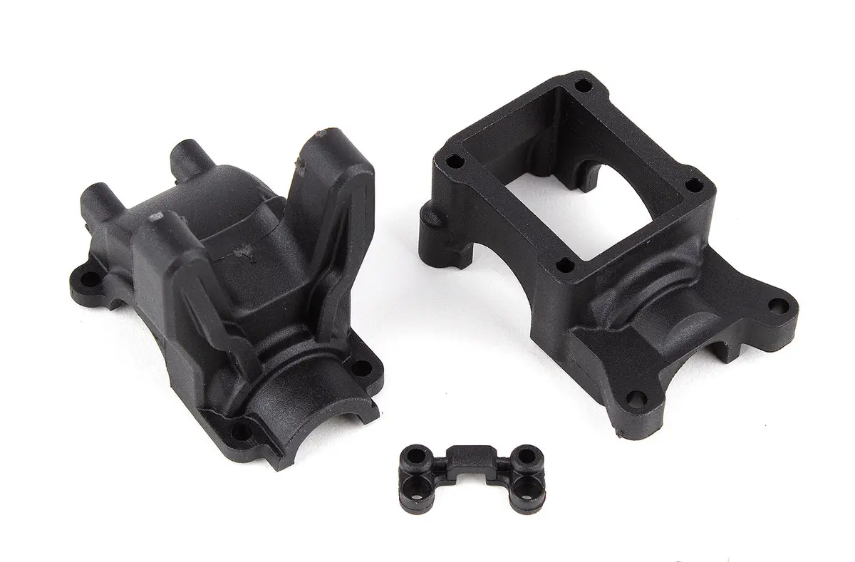 Rc10b74.2 Ft Rear Gearbox, Carbon (Ass92327) 1