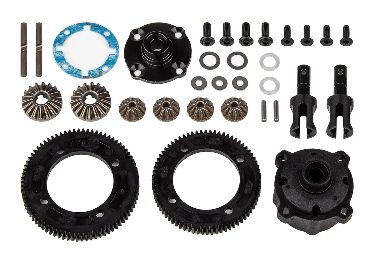 Team Associated Rc10b74.1 Ltc Differential Set, Center (Ass92355) 1