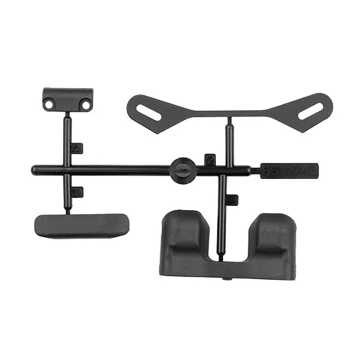 Rc10b84 Shock Tower Covers And Bumper Set 1