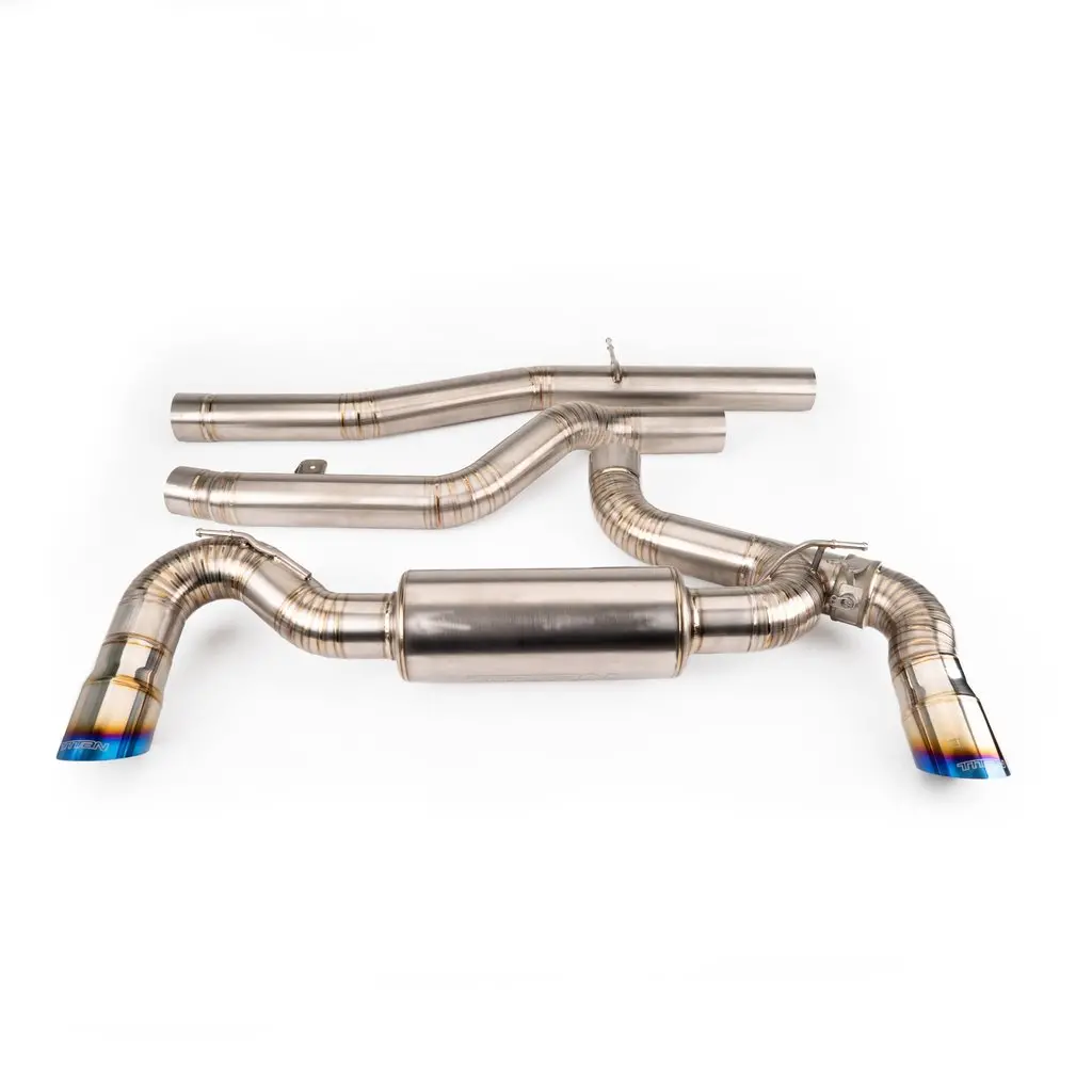Titan Motorsports Gr Supra Full Titanium Valved Exhaust System A90 A91 Mkv 1