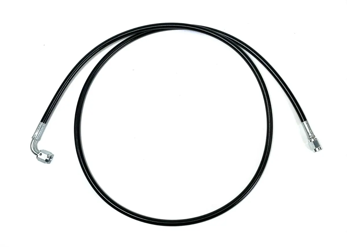Rife 3An Black 60" Hose Straight/90° 1