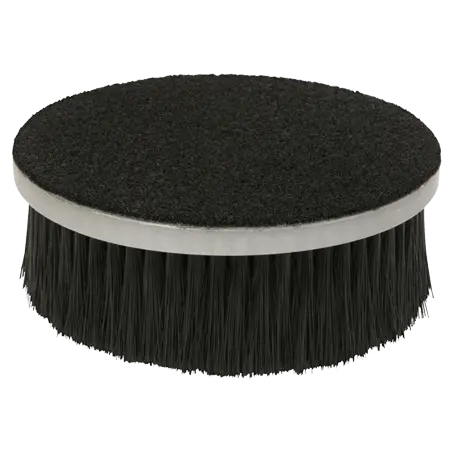 5" Hook Loop Carpet Brush W/ 1.5" Polyp Bristles 1