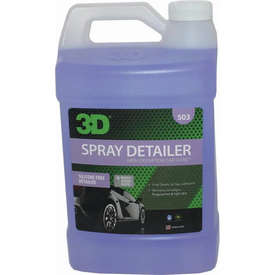 3D Silicone Free Spray Detailer 128Oz 1