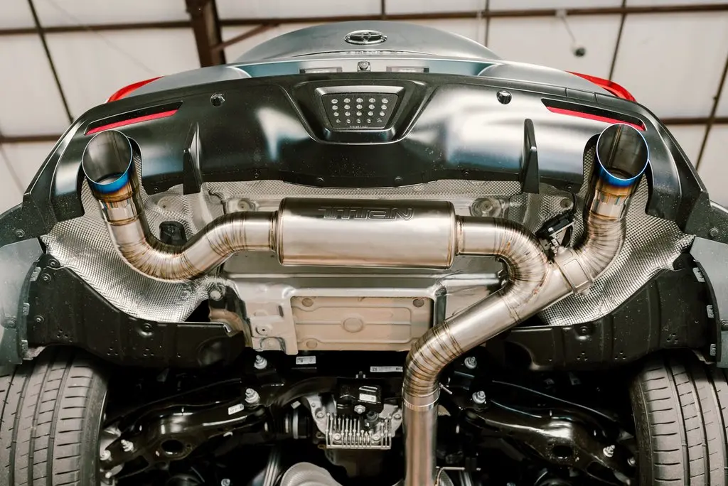 Titan Motorsports Gr Supra Full Titanium Valved Exhaust System A90 A91 Mkv 2