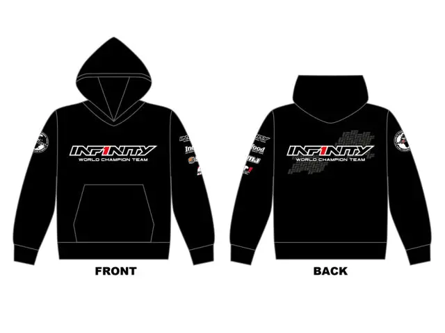 A0055-Xl Infinity Team Hoodie (Bk) Xl 1