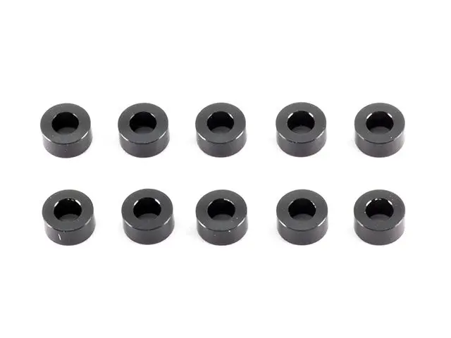 Infinity A006-30 Aluminum Spacer 3X6x3.0Mm (Black/10Pcs) 1
