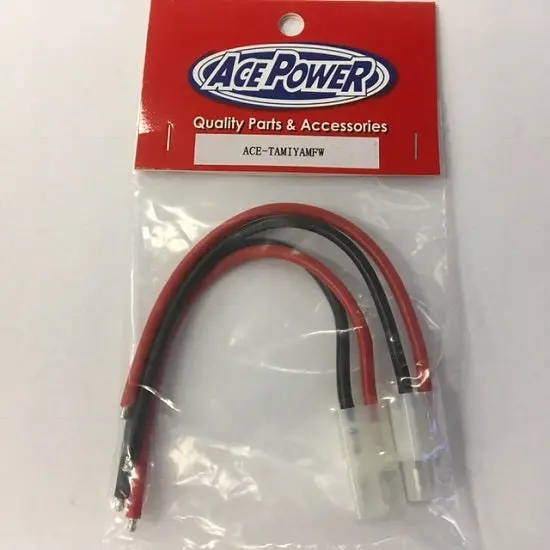Tamiya Male & Female W/Leads Ace-Tamiyamfw 1