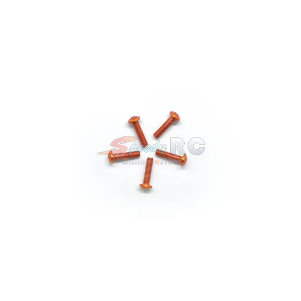 Arrowmax Alu Screw Allen Roundhead M3x12 Orange (7075) 1