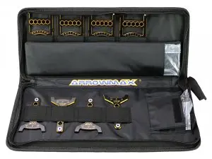 Arrowmax Set-Up System For 1/10 Off-Road Cars With Bag Black Am-171041-Le 1