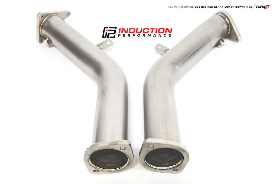 Ams Performance Vr30ddtt Race Lower Downpipes 1