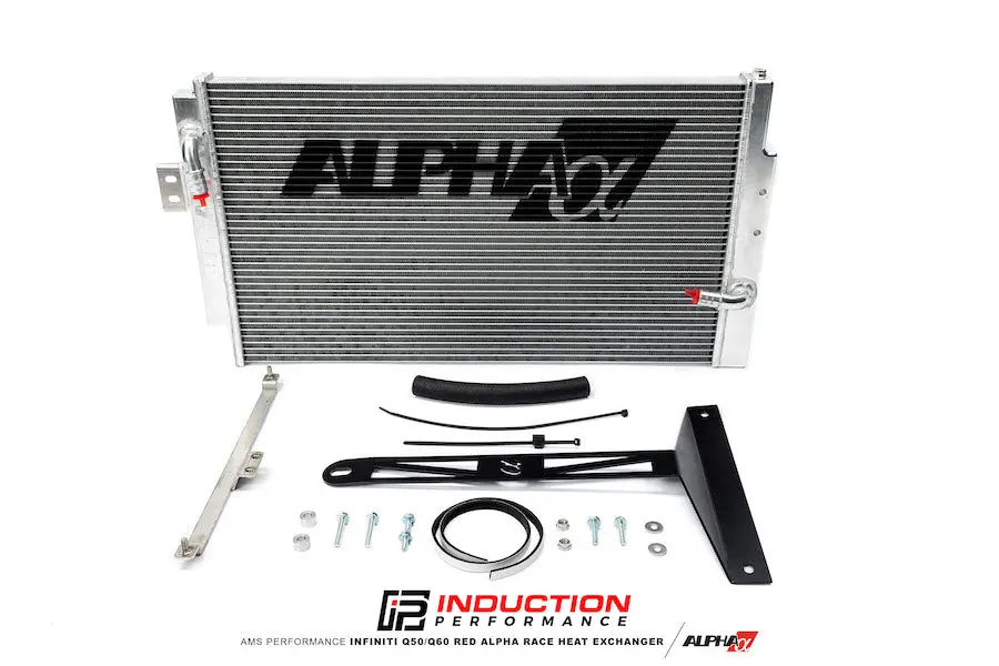 Ams Performance Infiniti Q50 / Q60 Red Alpha Race Heat Exchanger 1