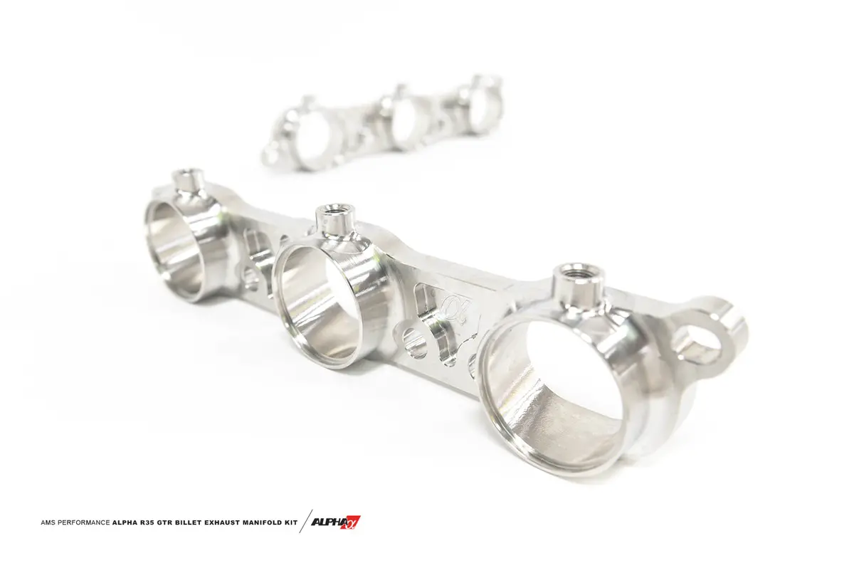 Alpha Performance R35 Gtr Billet Exhaust Manifold Flange Kit 1