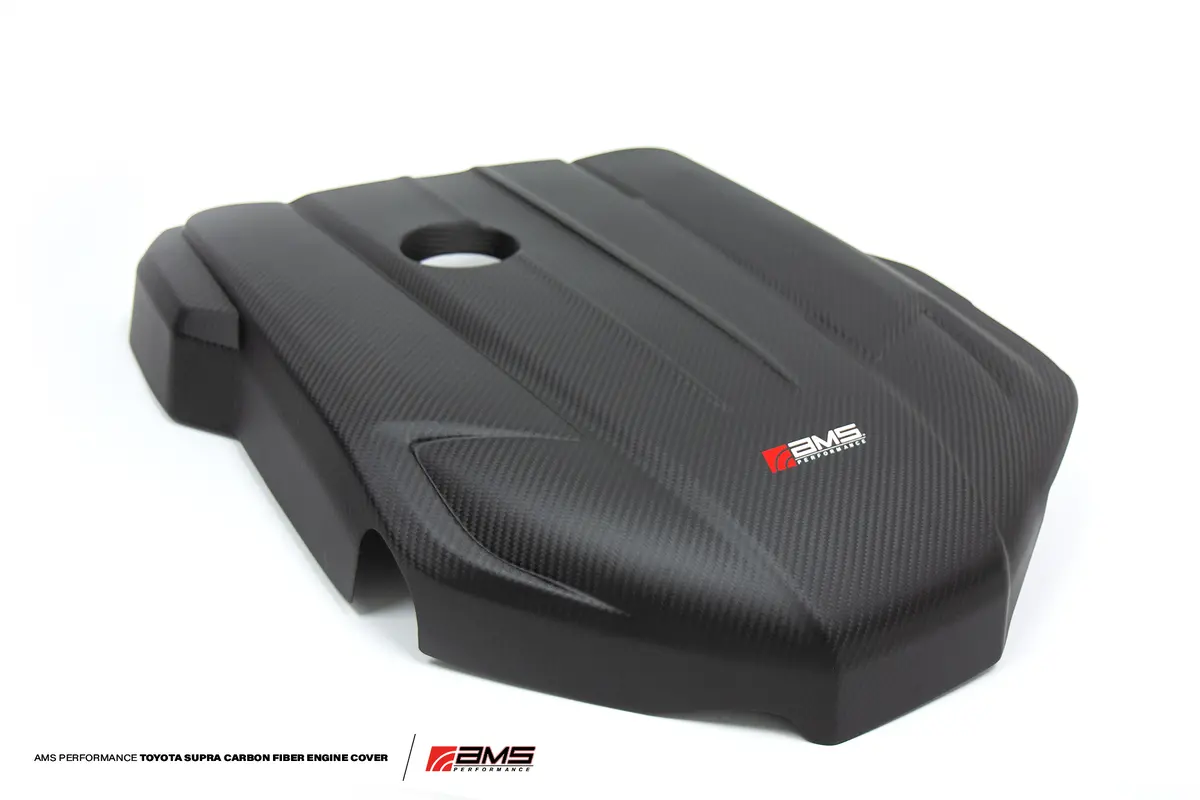 Ams Performance 2020+ Toyota Supra Carbon Fiber Engine Cover 1