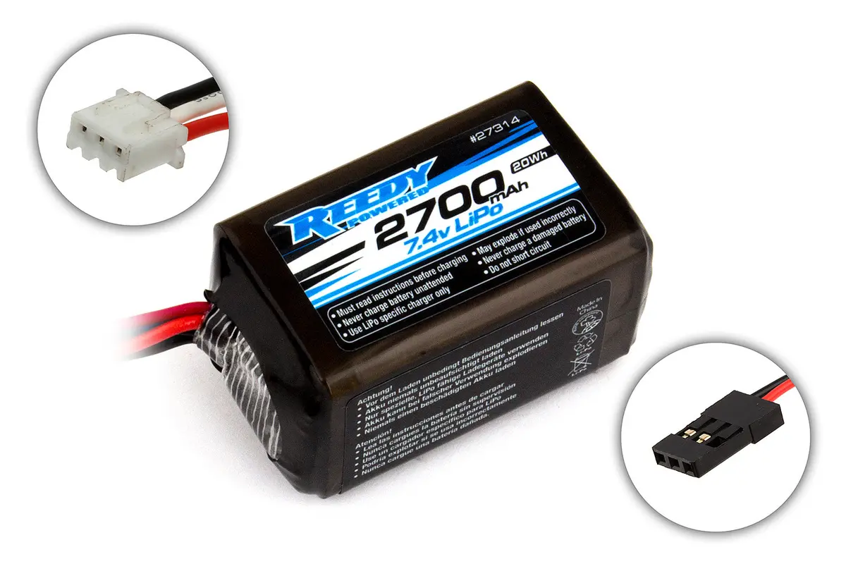 Reedy Lipo Pro Rx 2700Mah 7.4V Hump 1