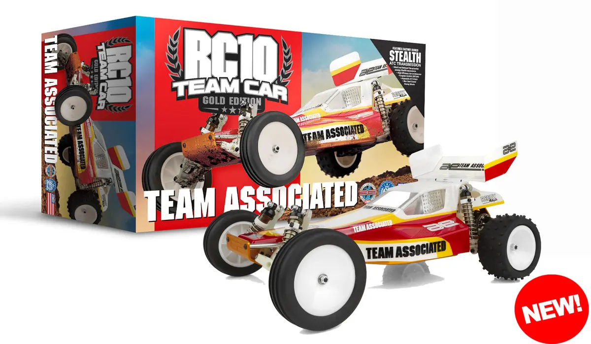 Team Associated Rc10 Team Car Gold Edition Kit 1