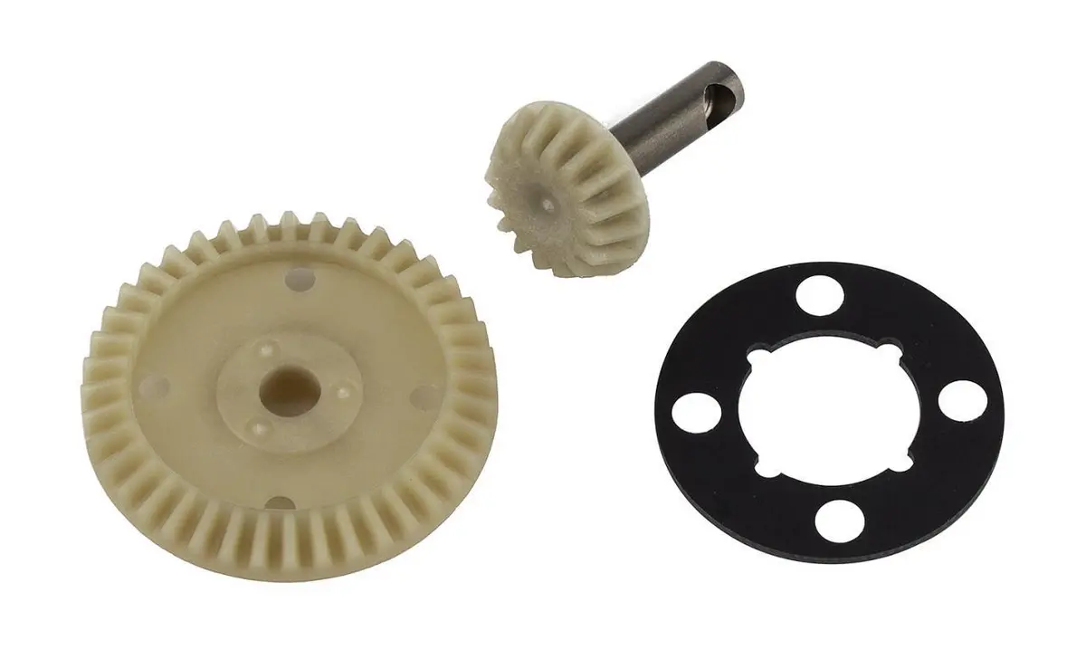 Rc10b74.2 Ft Ring And Pinion Gear Set, Molded 1