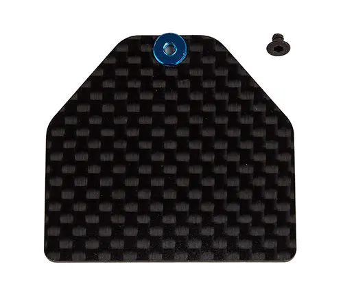 Rc10b7 Ft Carbon Fiber Servo Weight Plate, 4G 1