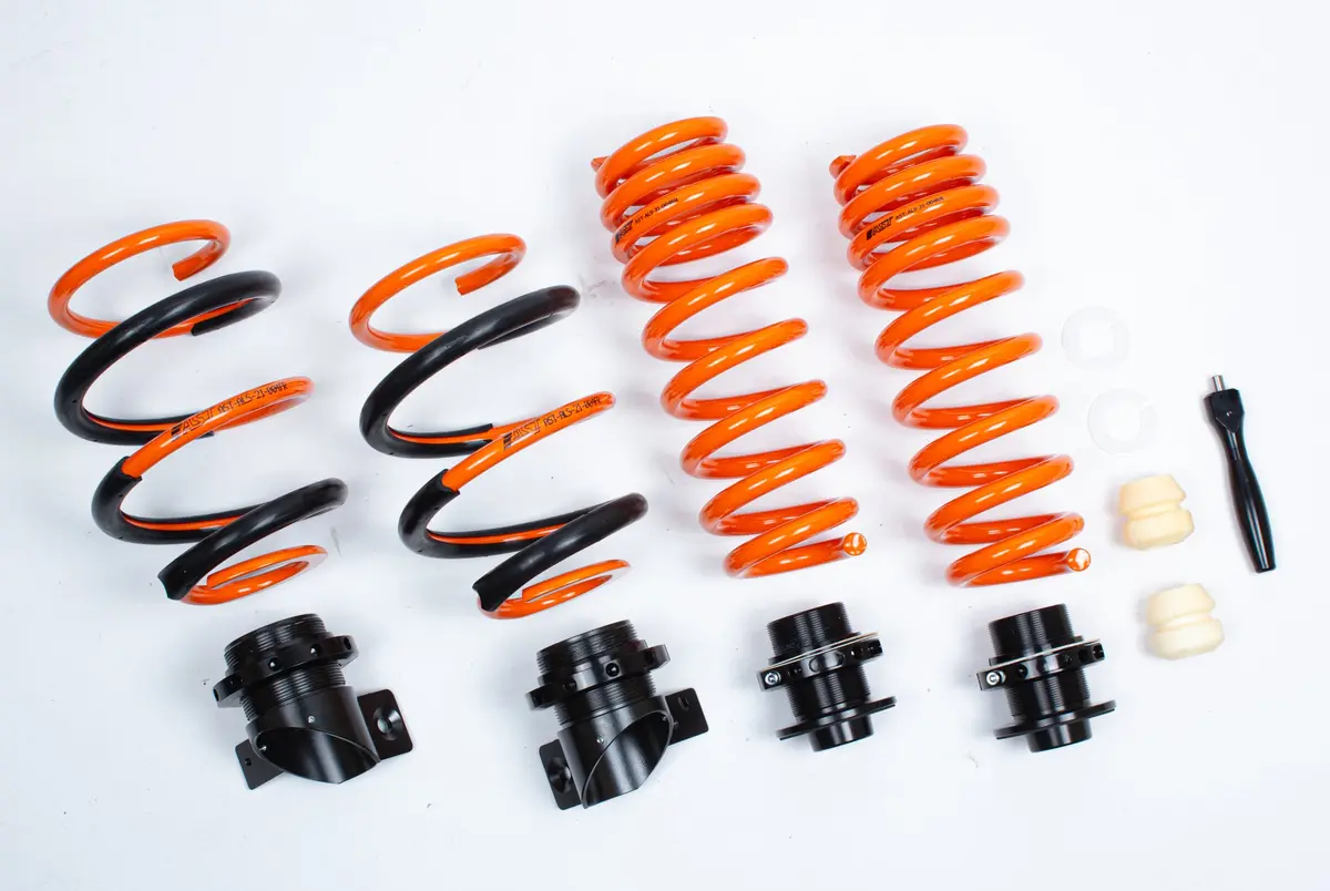 Ast Als Adjustable Lowering Springs For Bmw S55 F87 M2, F80 M3, F82 & F83 M4 1