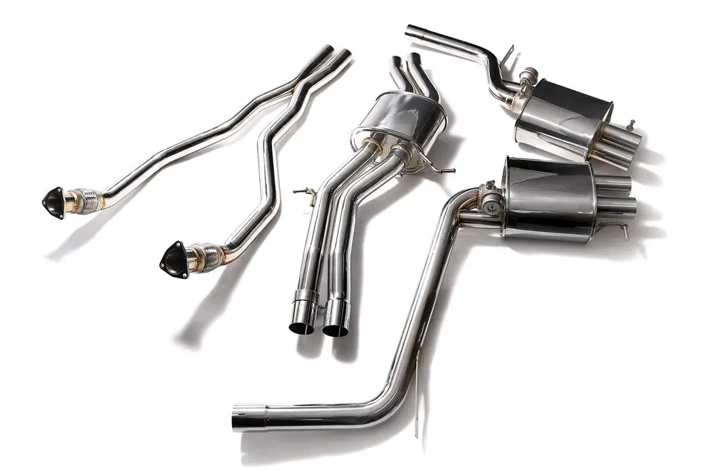 Armytrix Stainless Steel Valvetronic Catback Exhaust System Audi Rs5 B8 4.2L V8 Fsi 2011-2016 1