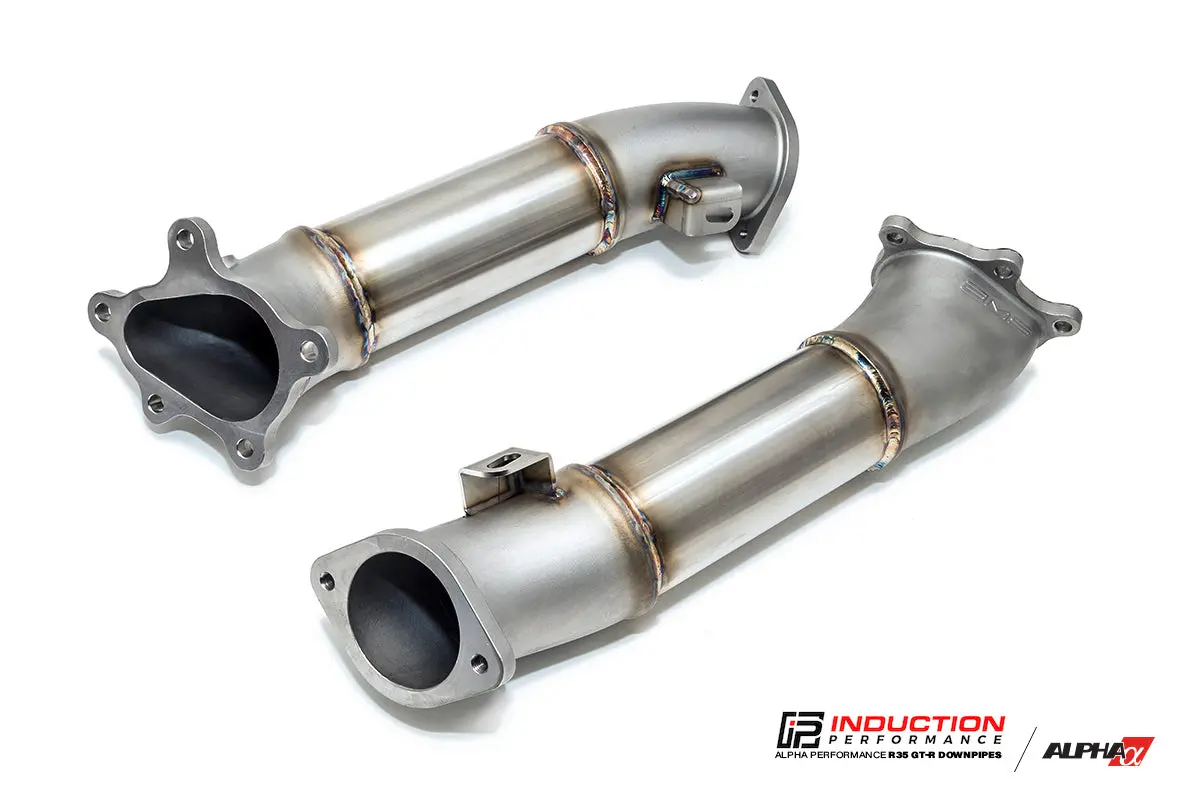 Alpha Performance Downpipes Upgrade For Nissan Gtr R35 1