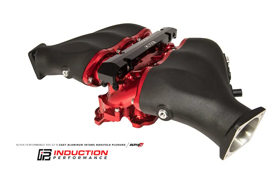 Alpha Performance Intake Manifold With Cast Aluminum Plenums For Nissan Gtr R35 Vr38 1
