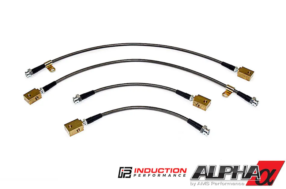 Alpha Performance Race Style Ss Brake Lines For Nissan Gtr R35 1