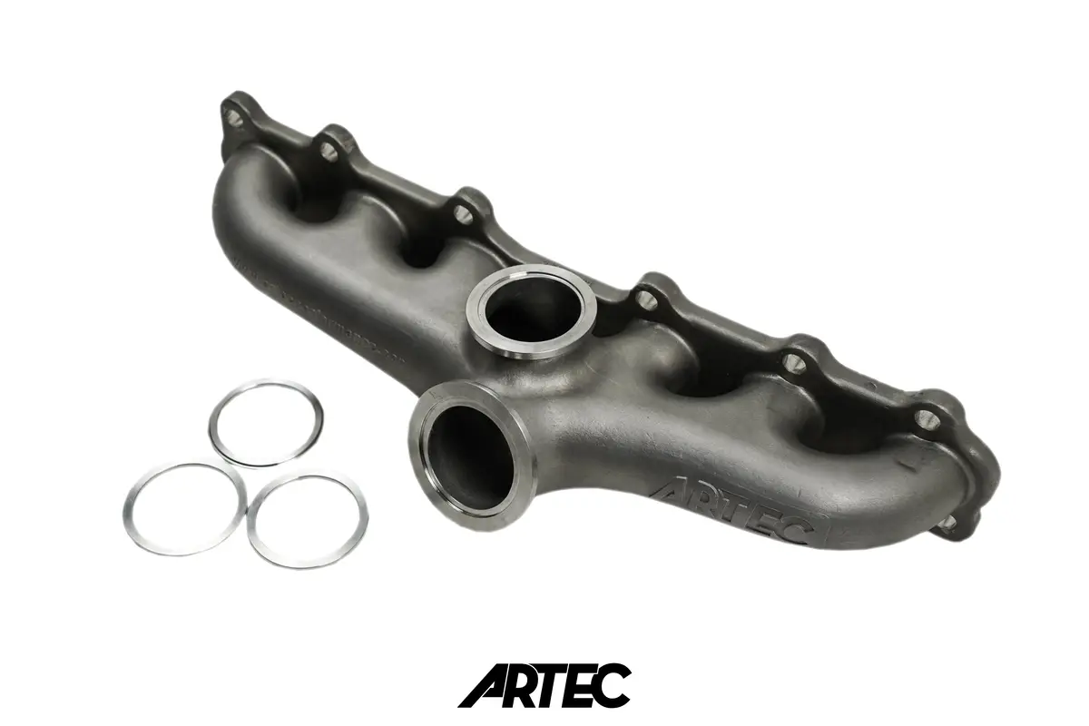 Artec Toyota 2Jz-Gte Stainless V-Band Side Mount Turbo Manifold 1