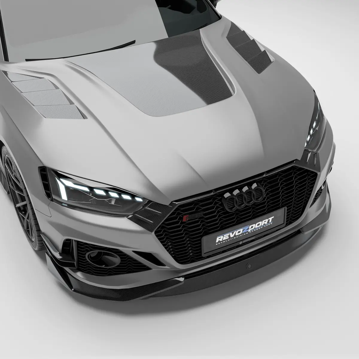 Audi Rs5 B9.5 Facelift Sportback Carbon Fiber Hood 1