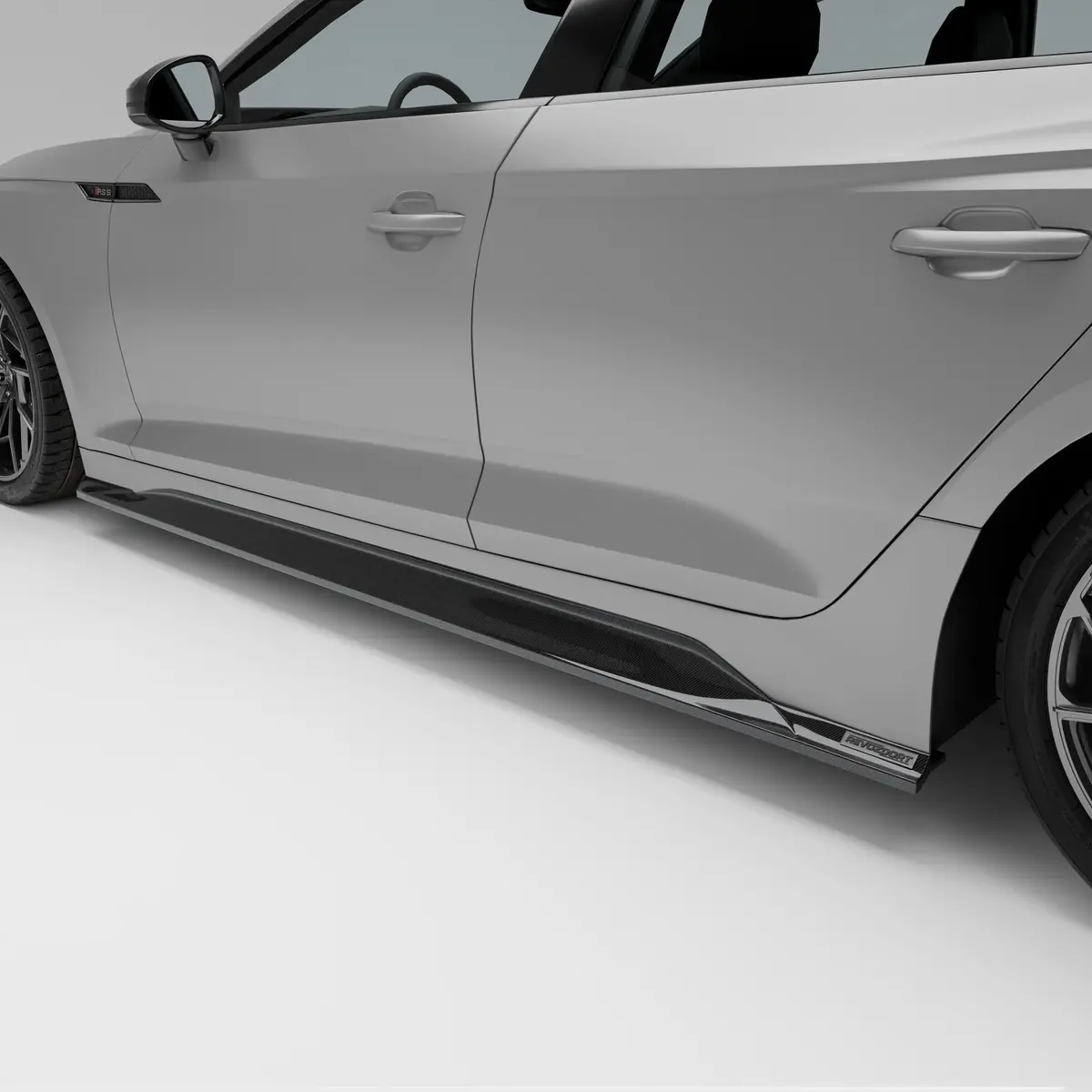 Audi Rs5 B9.5 Facelift Sportback Carbon Fiber Side Skirts 1